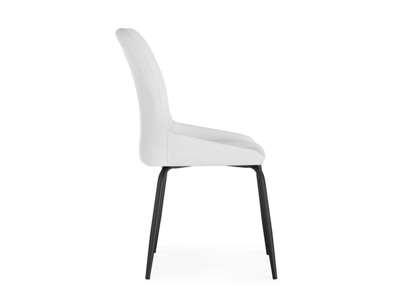 Lado white / black Стул на металлокаркасе