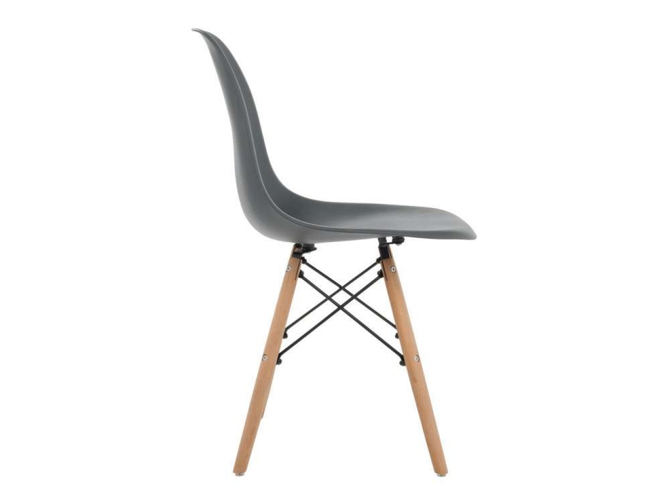 Eames PC-015 grey Стул деревянный