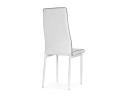 на металлокаркасе DC2-001 white / black Стул на металлокаркасе