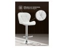 Trio white / chrome Барный стул