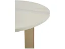 Стол журнальный STOOL GROUP Кассия 60*60 Светлая керамика, сталь шампань арт. 1568371