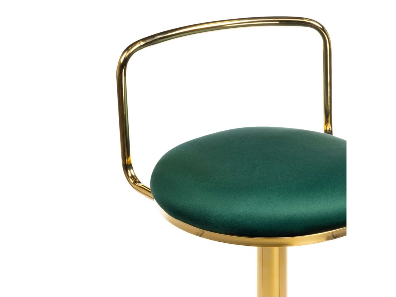 Lusia green / gold Барный стул арт. 1015111