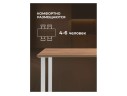 Лиман 117 x 77 дуб крафт золотой / белый матовый Стол деревянный