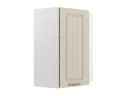 Шкаф навесной Мария угловой высокий 600х920х600 Крем/ Белый арт. 1375363