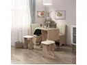 Скамья Лотос 550 дуб/крем арт. 837427