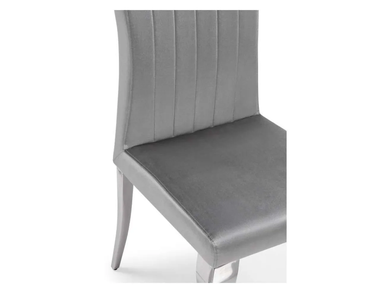 Lund dark grey / steel Стул на металлокаркасе арт. 1539441