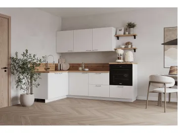 КГ Угловой 1500х2400 (без пм) , Белый софт матовый  Арника РМ