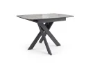 Стол DikLine DKB110, Керамика Italian Grey (глянец серый)/подстолье черное/опоры черные арт. 1533107