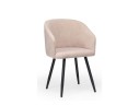 Монер латте (glory 10) / черный Стул на металлокаркасе