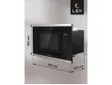 LEX BIMO 20.02 INOX микроволновая печь арт. 1526337