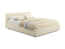 Мягкая кровать Skandi 1600 бежевая с подъемным механизмом