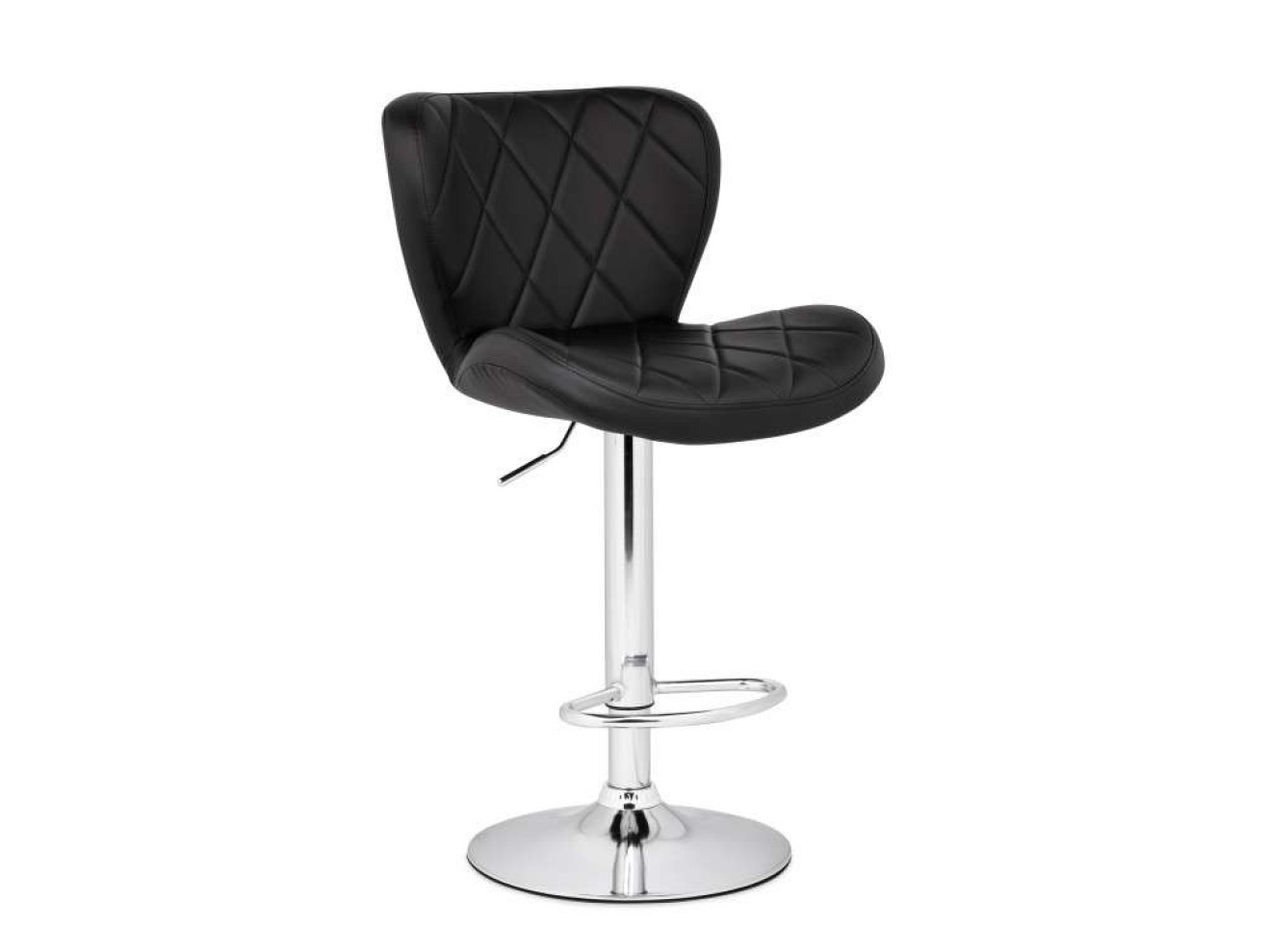 Porch black / chrome Барный стул