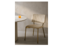 Armond beige / gold Стул на металлокаркасе