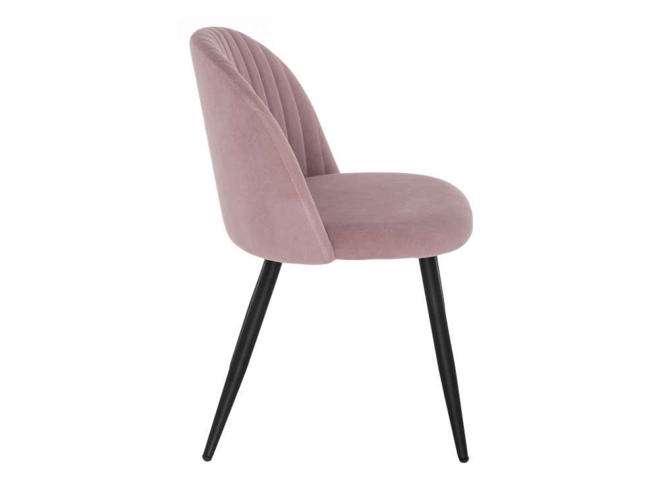 Gabi 1 light purple / black Стул на металлокаркасе