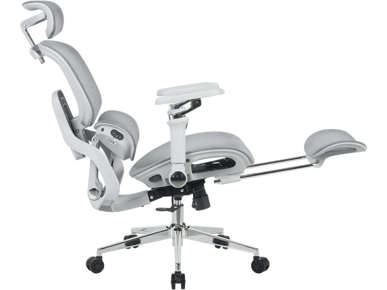 Кресло офисное STOOL GROUP TopChairs Prodigy с оттоманкой Серый арт. 1568391