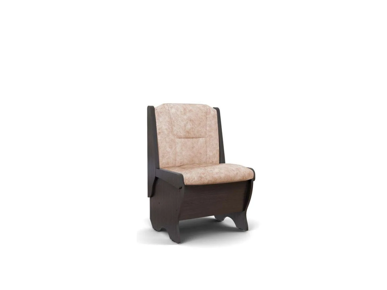 Скамья Лотос 550 / Венге / Велюр Латте арт. 1149687