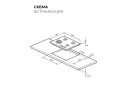 LEX GVS 645 IX газовая панель арт. 1525841
