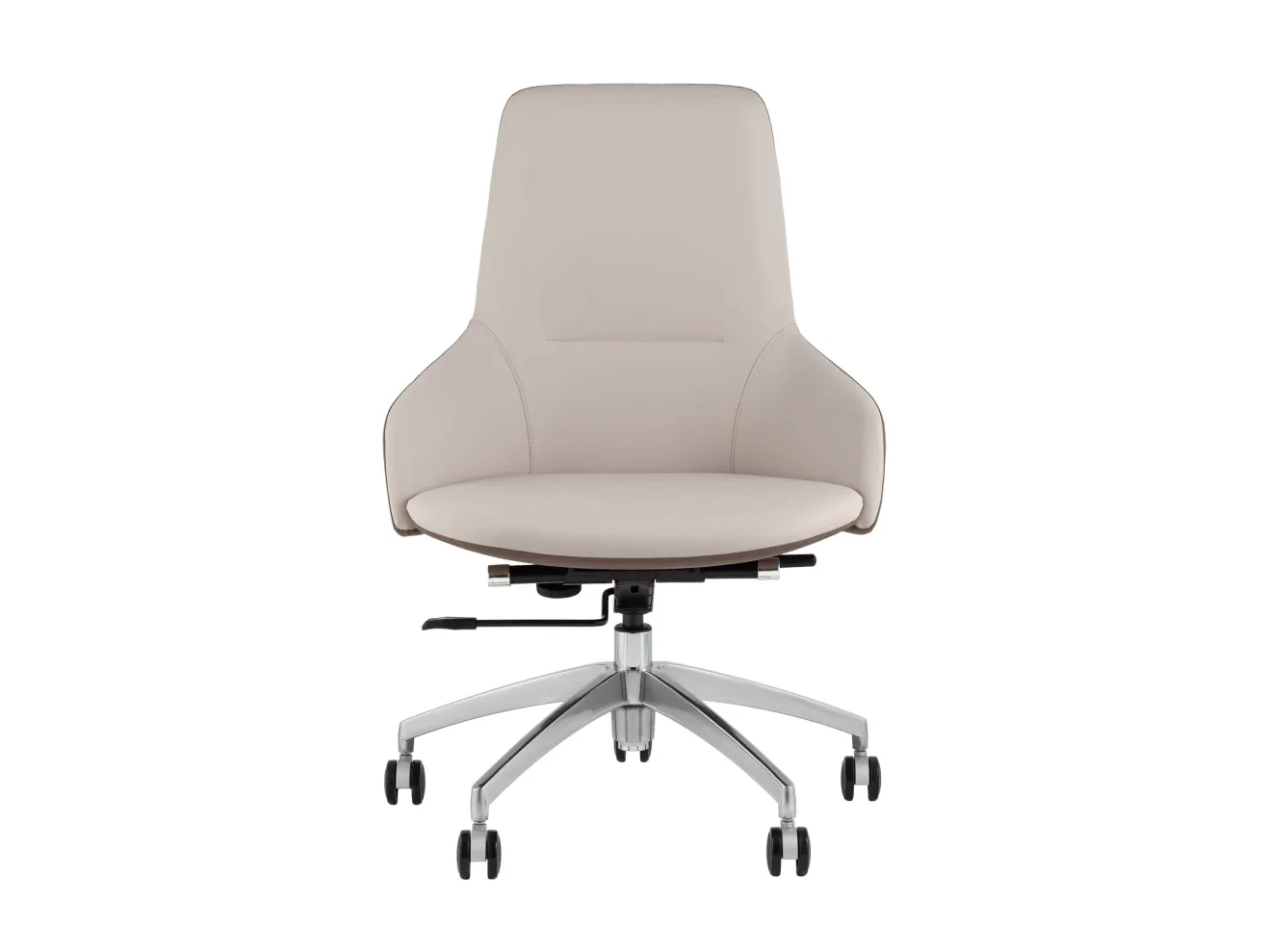 Кресло офисное STOOL GROUP TopChairs Soulo бежевый/коричневый арт. 1568043