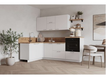 КГ Угловой 1500*2250 (без пм) , Белый софт матовый  Арника РМ в.3