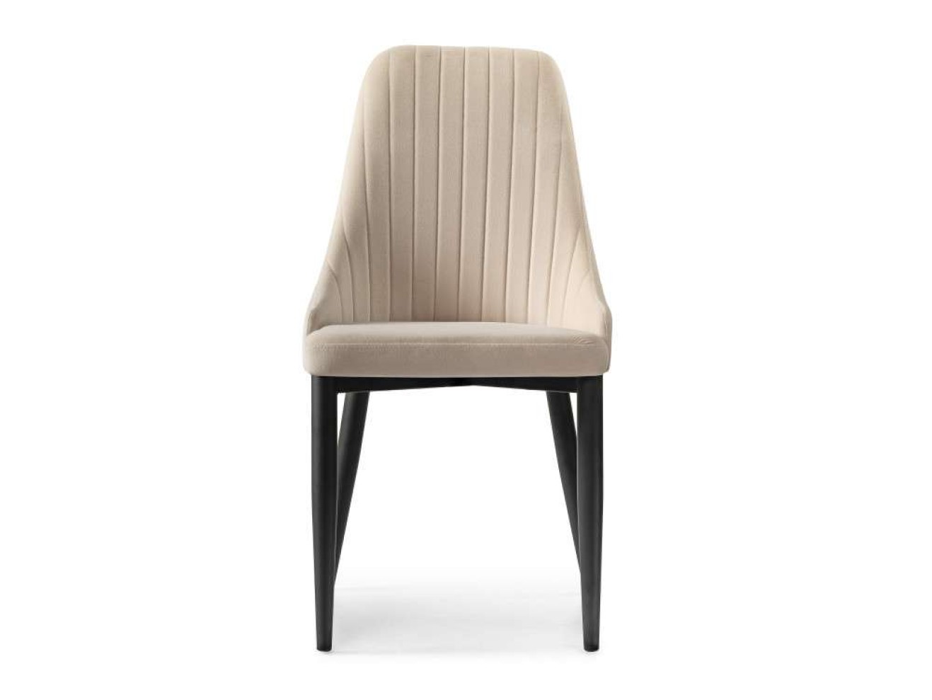 Kora beige / black Стул на металлокаркасе арт. 714891