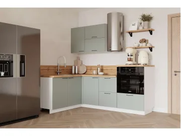 КГ Угловой 1500*2100 (без пм) Эмаль, Олива  Арника РМ в.2