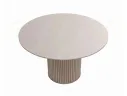 Стол DikLine AKR120 Керамика Krater Perla (бежевый матовый)/подстолье капучино/опоры капучино (2 уп.) арт. 1576297