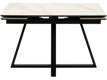 Стол STOOL GROUP Кассика 120/80 керамика Белый/Черный