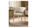 Palma white / white and gold Стул на металлокаркасе