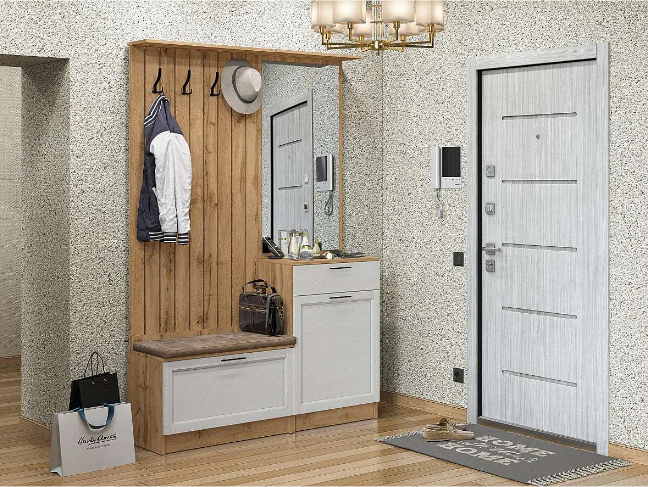 Стиль-02 Grey Silkwood арт. 1555255