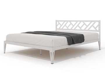 Кровать КМД 47 АЙРИС 1600, белый