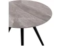 Стол обеденный STOOL GROUP Ники круглый керамика 800 Italian light grey арт. 1568265