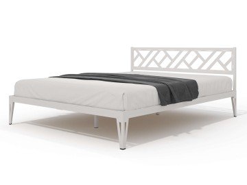 Кровать КМД 47 АЙРИС 1600, белый