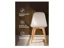 Vart clear / wood Пластиковый стул