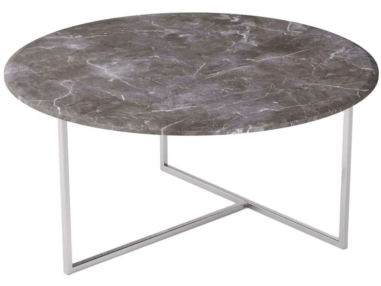 Стол журнальный Калифорния Маджоре серый мрамор арт. 1038527