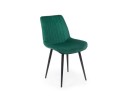 Седа зеленый (zd 667) / черный np Стул на металлокаркасе