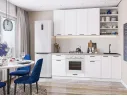 Кухня Фрейм-02 White Silk арт. 1552195
