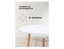 Lorini 80 white / wood Стол деревянный