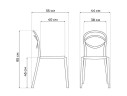 Simple white Пластиковый стул арт. 1575601