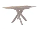 Стол DikLine DKB110, Керамика Venetian Brown Light глянец, опоры капучино арт. 1576429