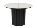 Стивен 100(140) capmen light gray / черный Керамический стол арт. 1539897
