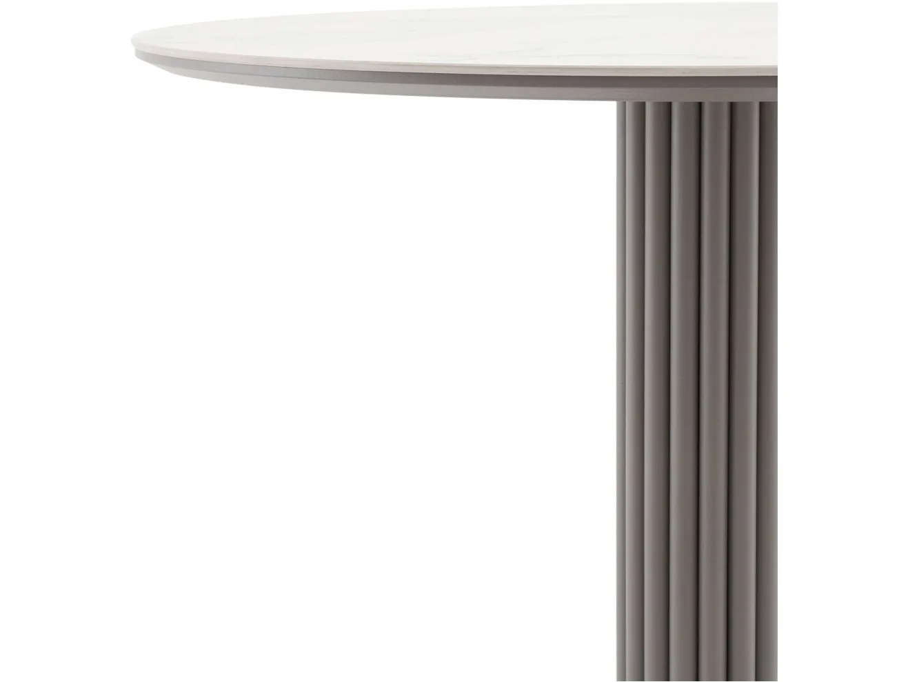 Стол STOOL GROUP Терралино круглый D90 керамика Белый/Латте арт. 1568327