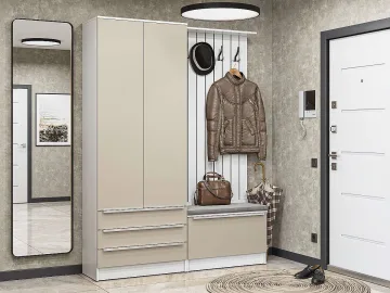 Прихожая Стиль-03 Silky Grey