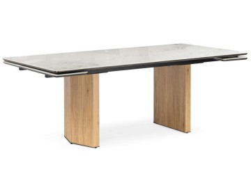 Монерон 200x100 brecha crema elegance / дуб монтана Керамический стол