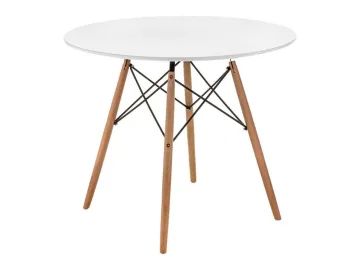 Table 80 white / wood Стол деревянный