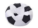 Кресло -мешок Мяч оксфорд арт.ball_013_015, белый, черный арт. 1606189