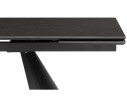 Шелтон 180(260)x90 massa ink gray / черный Керамический стол