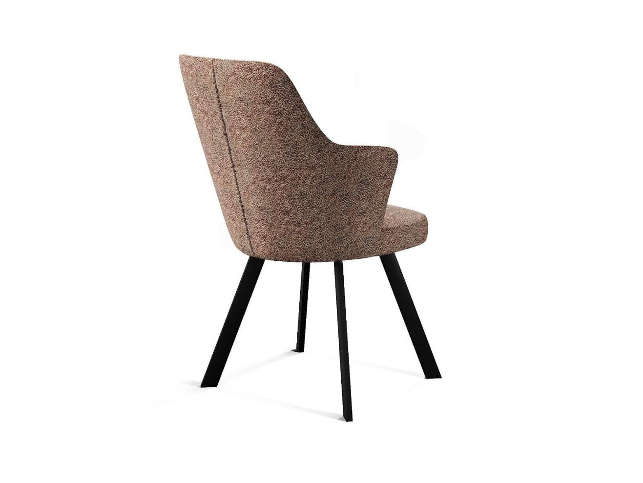 Стул DikLine 235 поворотный, NS05 CAPPUCCINO, ножки черные