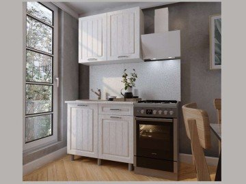 Кухонный гарнитур Луксор 1,0м Клен белый