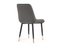 Seda-1 dark gray / gold / black Стул на металлокаркасе