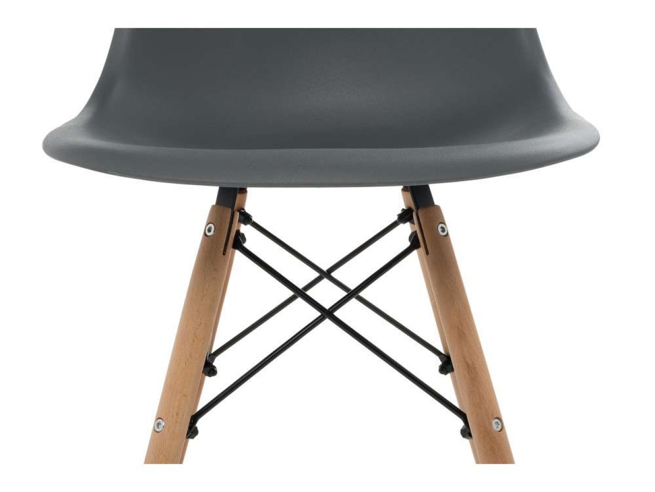 Eames PC-015 grey Стул деревянный